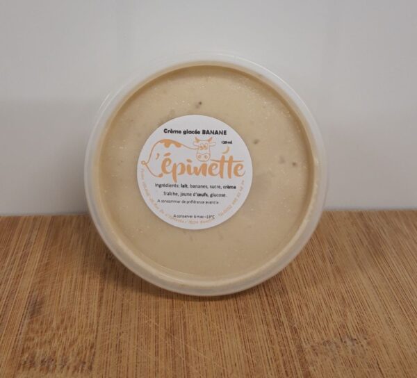 Glace 120ml banane